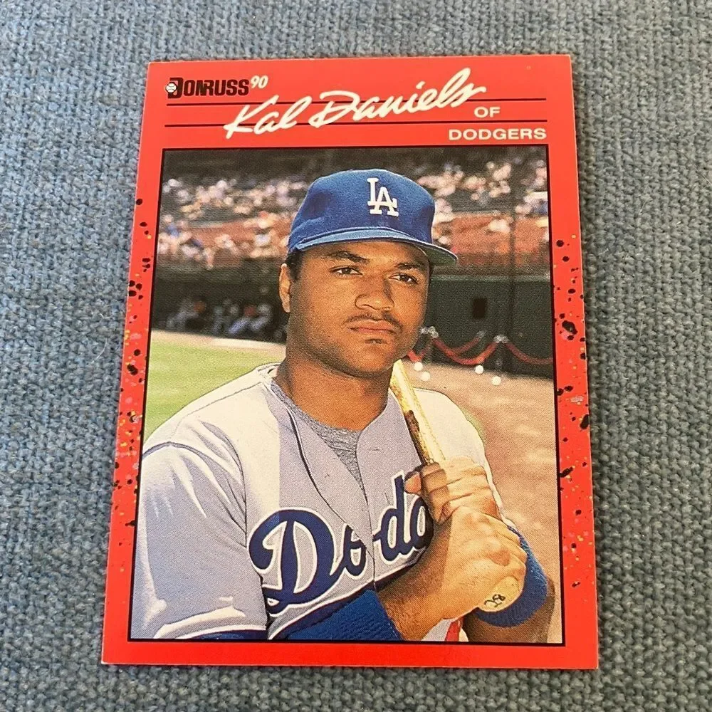 1990 Donruss Los Angeles Dodgers Baseball Card Trading Card